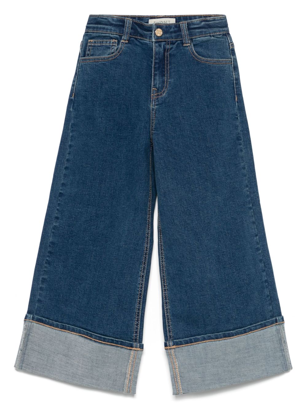 TWINSET Kids
와이드 레그 진